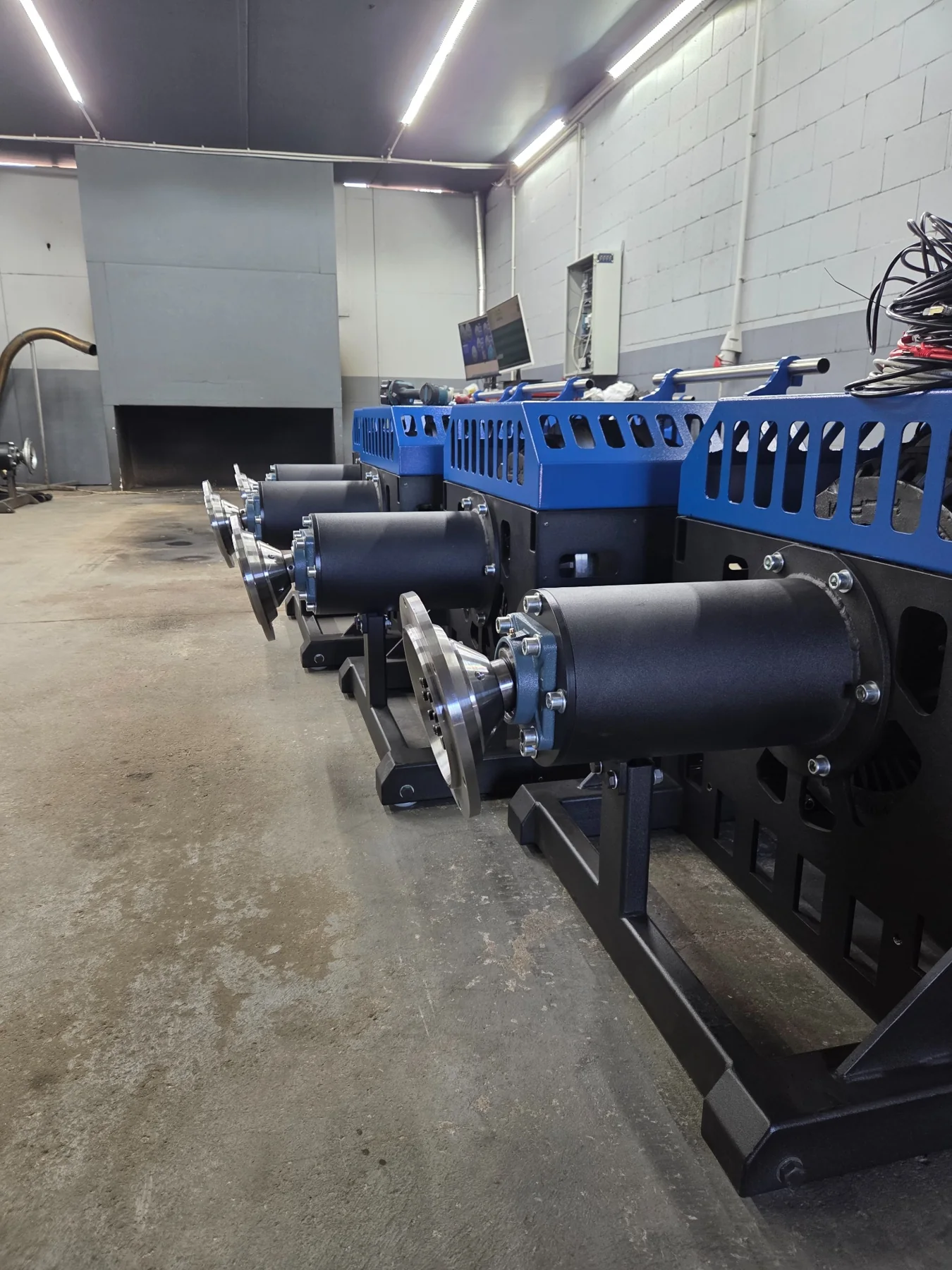 Completed hub dyno units