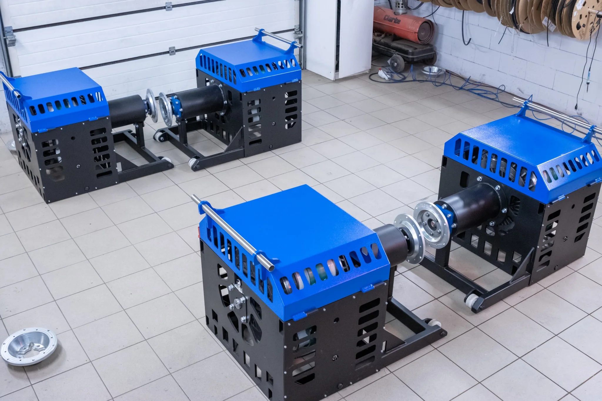 Kamuto Productions four-hub AWD dynamometer system